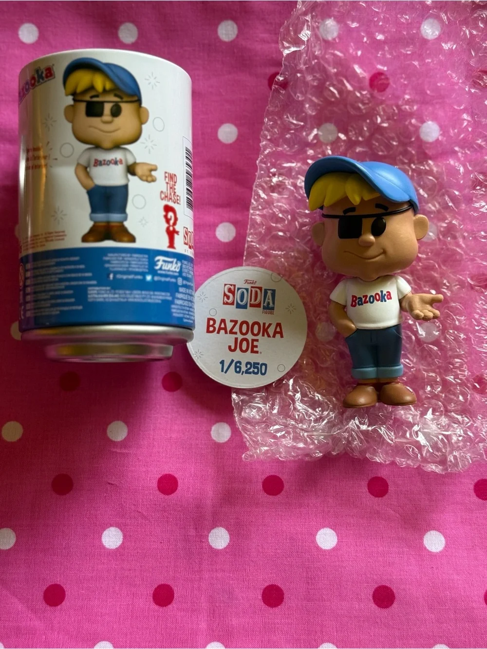 Funko Soda: Bazooka Joe Collectible Figure Vinyl Common 1/6,250